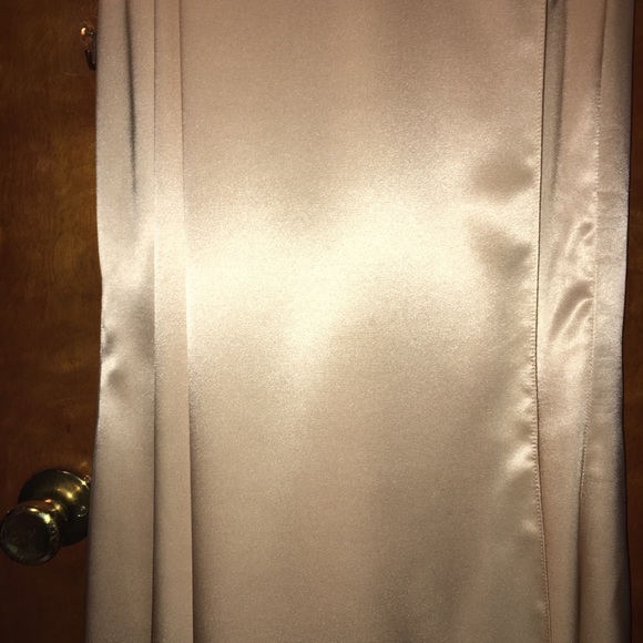 Alyce Design Aline strapless nude gown. SZ. 4 - Picture 5 of 10